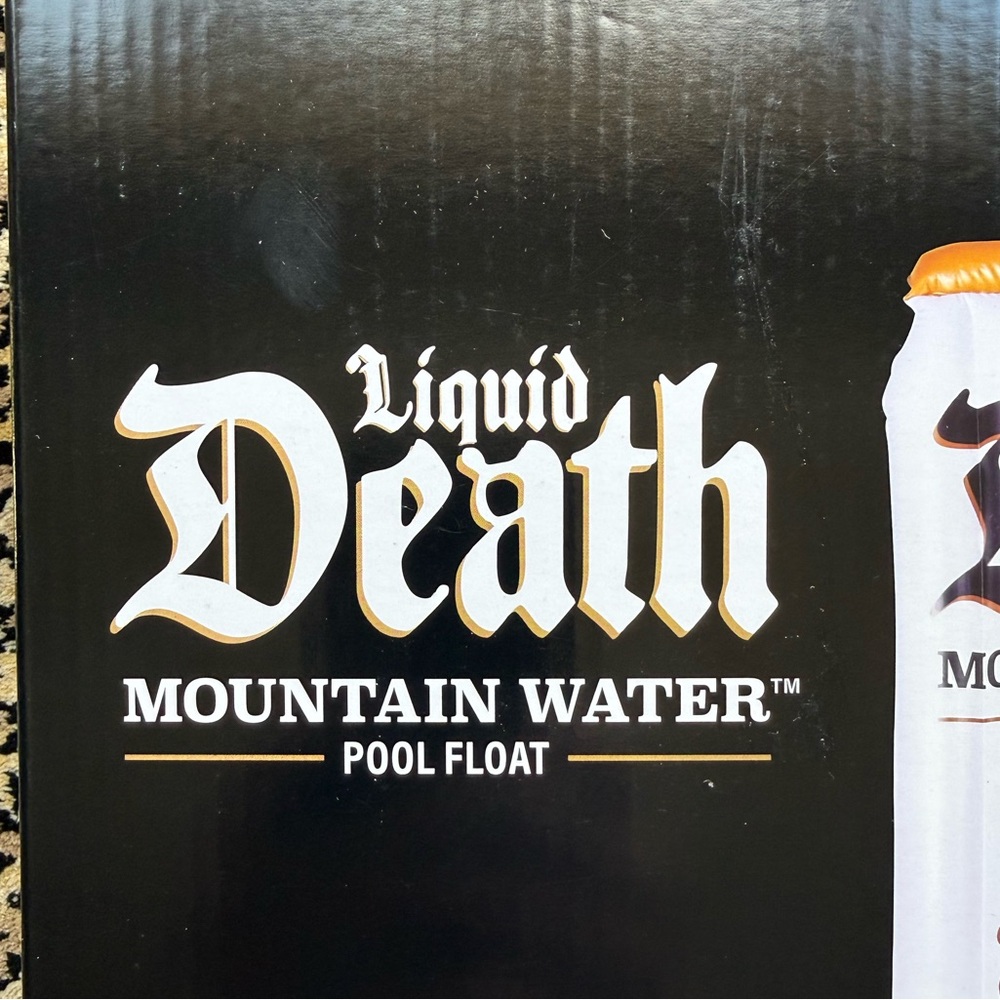 Liquid Death pool float (NIB) - Picture 2 of 7